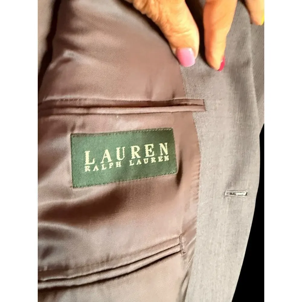 Lauren Ralph Lauren Sz 46R Wool‎ Sport Coat Business Preppy